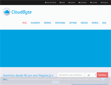 Tablet Screenshot of cloudbyte.pt